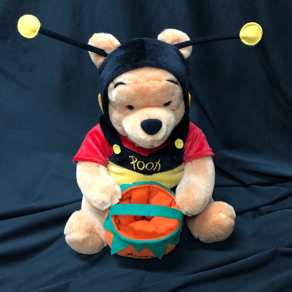Winnie the Pooh Halloween Plush in Bee Costume